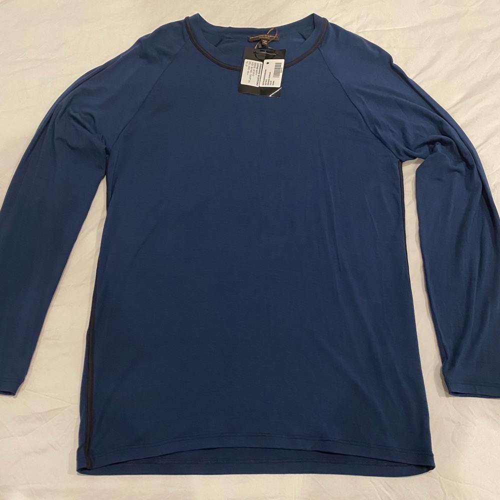 Mens Ermanno Scervino Underwear Long Sleeve TShirt